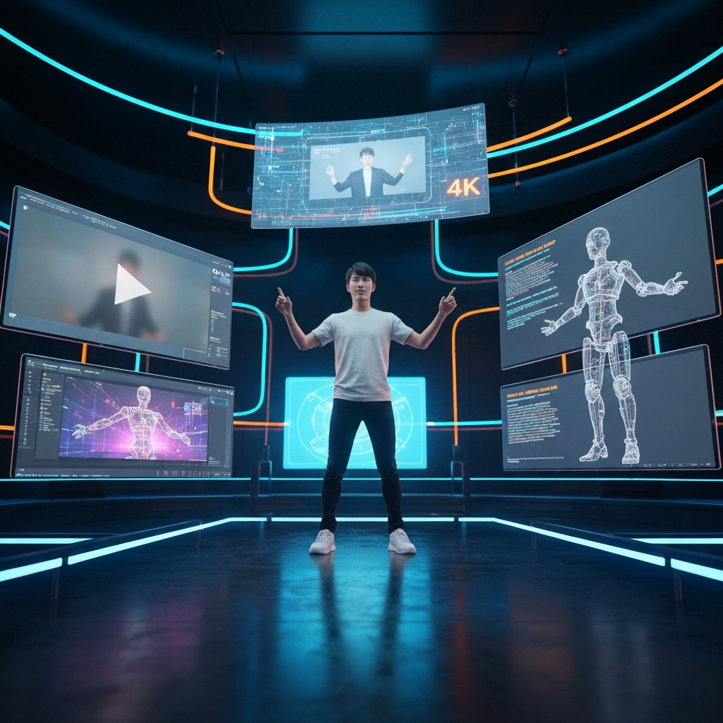 GoEnhance AI, Runway ML และ DeepMotion: AI Tools CGI สุดฮิตปี 2025 #SDMSPU #Schoolofdigitalmedia #มหาวิทยาลัยศรีปทุม #Animation