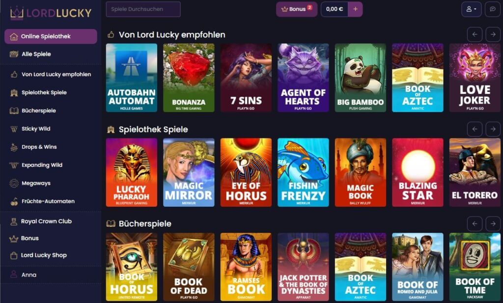 Casinoluck free spins no deposit casino 2023