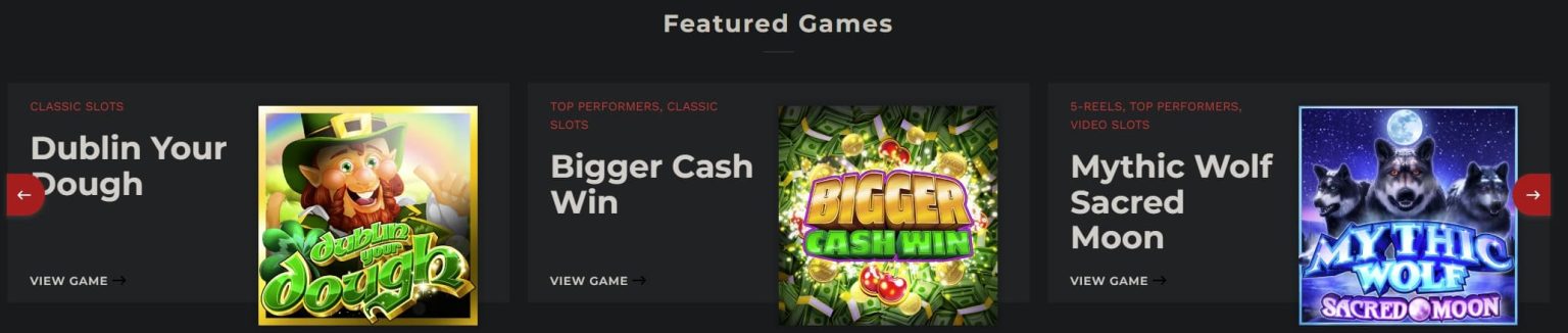 online casino slot games
