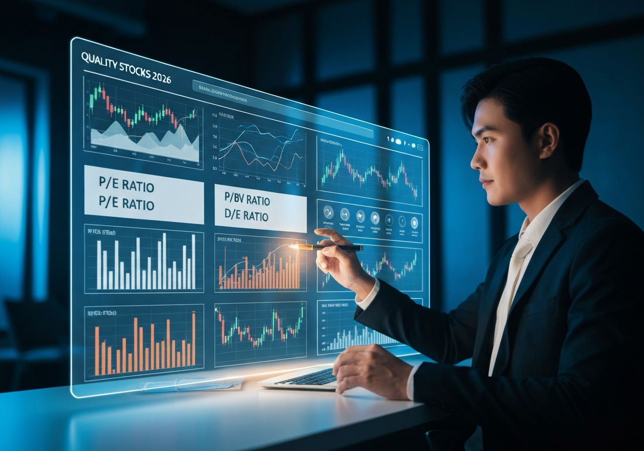 อัตราส่วนทางการเงินสำคัญ PE PBV D/E สำหรับคัดหุ้นคุณภาพปี 2026