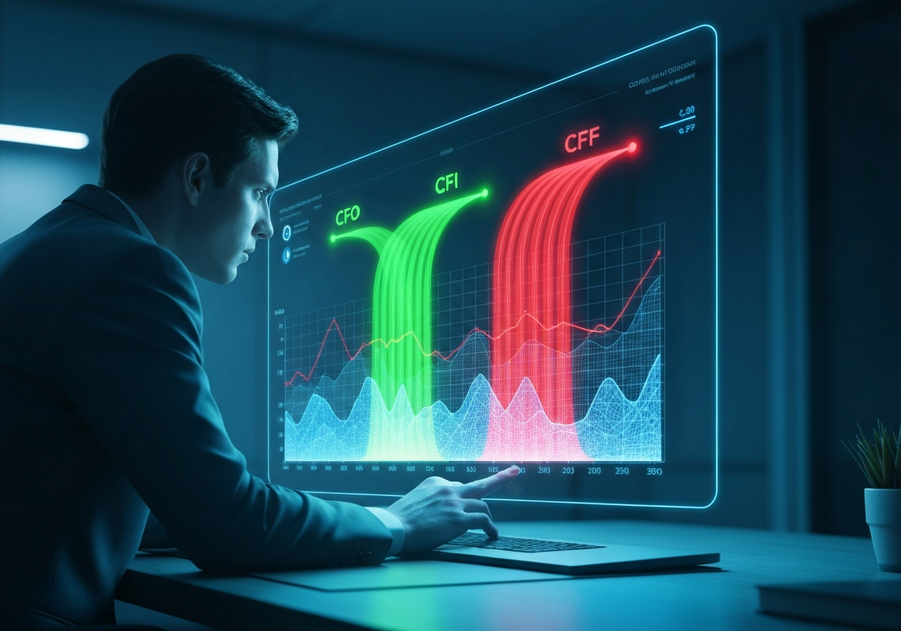 แกะรอย 3 กิจกรรมหลักในงบกระแสเงินสด: CFO, CFI และ CFF เพื่อประเมินความมั่นคง