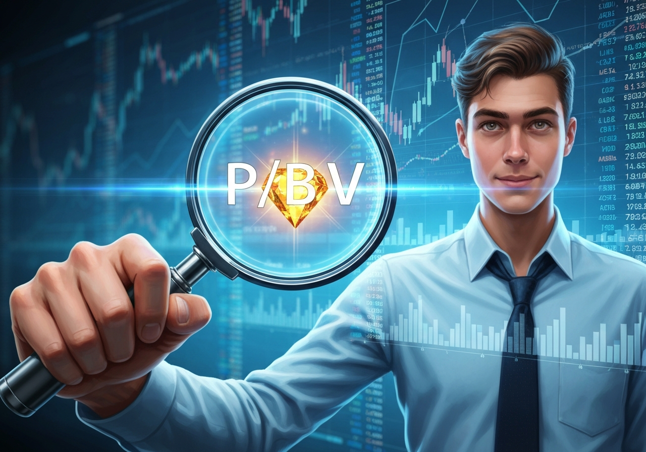 P/BV Ratio: เครื่องมือหาหุ้นถูกสำหรับนักลงทุนเริ่มต้น
