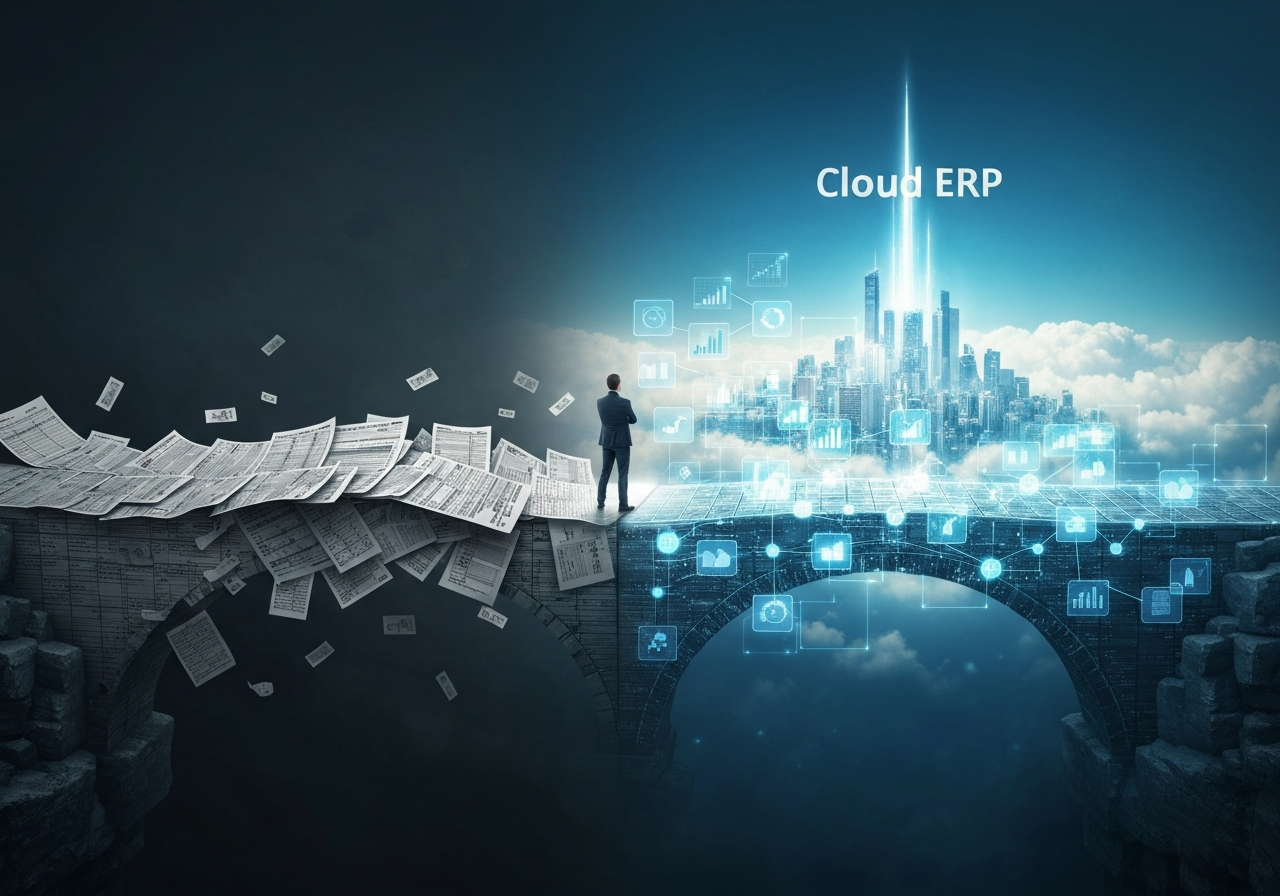 จาก Excel สู่ระบบ ERP/Cloud: ปรับโครงสร้างการควบคุมทางการเงินให้รองรับการเติบโตธุรกิจ