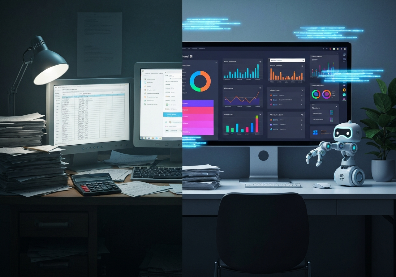 จาก Spreadsheet สู่ Automation: ใช้ Excel ขั้นสูง, Power BI, RPA เพื่องานบัญชีที่ฉลาดขึ้น