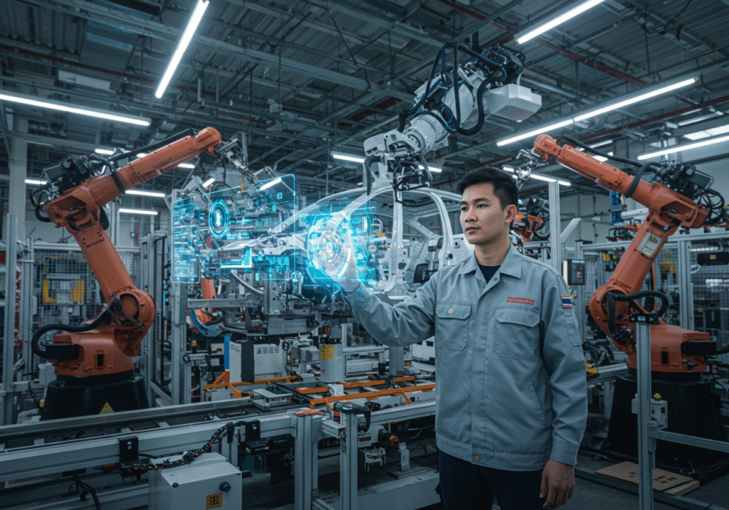 วิศวกรรมเครื่องกลยุคใหม่กับการออกแบบระบบผลิตอัตโนมัติที่ขับเคลื่อนเศรษฐกิจไทย