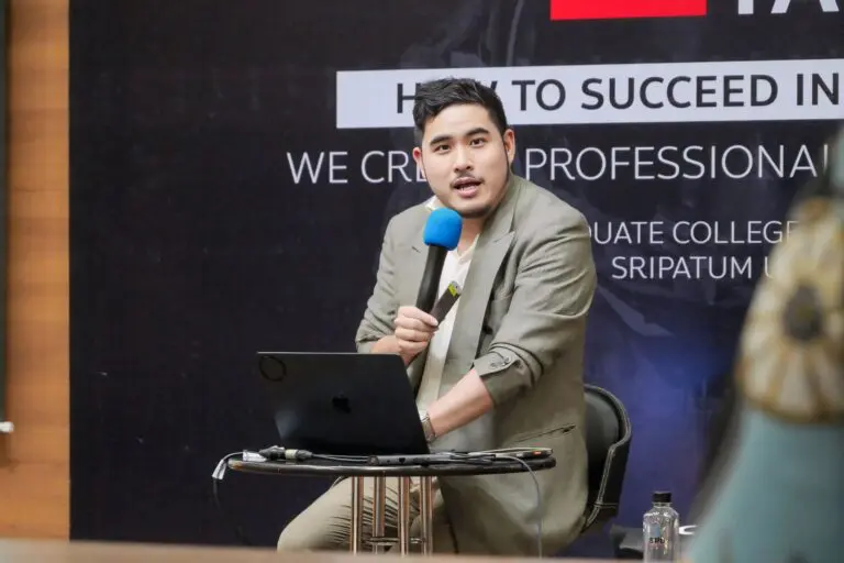 เจาะลึกกลยุทธ์ AI FOR EXECUTIVE กับ CEO Talk ครั้งที่ 118 เวทีวิเคราะห์ข้อมูลและการตัดสินใจเพื่อสร้างความได้เปรียบทางการแข่งขันในโลกแห่งอนาคต Deep Dive into AI FOR EXECUTIVE at SPU CEO Talk #118: Empowering Leaders with Strategic Data Insights and Competitive Advantages