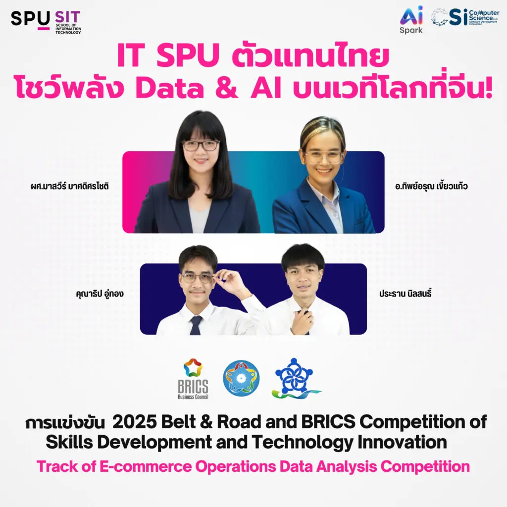 แข่งขัน Data & AI ณ ประเทศจีน