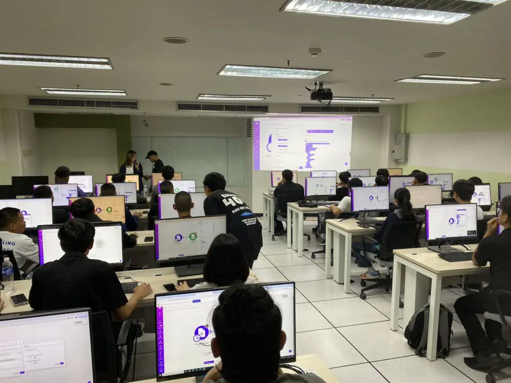 สาขา ICT จัดอบรม “AI Automation (Make.com)”
