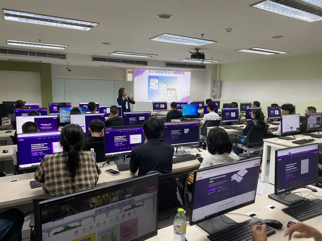 สาขา ICT จัดอบรม “AI Automation (Make.com)”