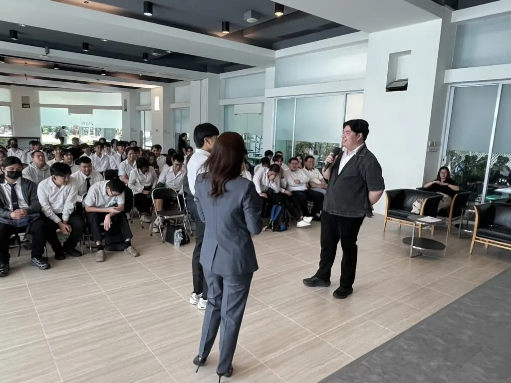 S 37879823 0 โค้ดให้ปัง บุคลิกให้โปร! CSI SPU เสริมความมั่นใจนักศึกษาปี 4 ก่อนก้าวสู่โลกการทำงาน