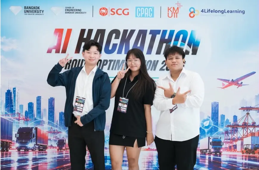 f07dc081 6d9c 4286 944b 30f41615f86a DEK CPE SPU คว้ารองชนะเลิศอันดับ 2 AI Hackathon 2026 ชูผลงาน TUI ROUTE แก้โจทย์จริงจาก SCG