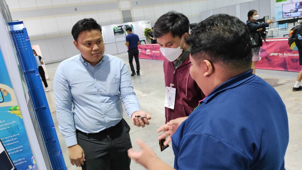 212703 0 IT SPU invades Edtex (Thailand's Education Technology Expo) to showcase its work