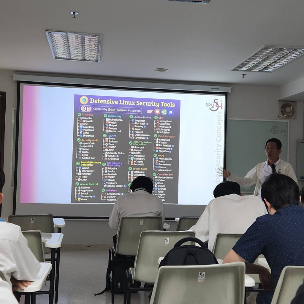 428613922 872747324647977 2546456133385993704 n เรียนกับตัวจริง ด้าน Cybersecurity Engineer
