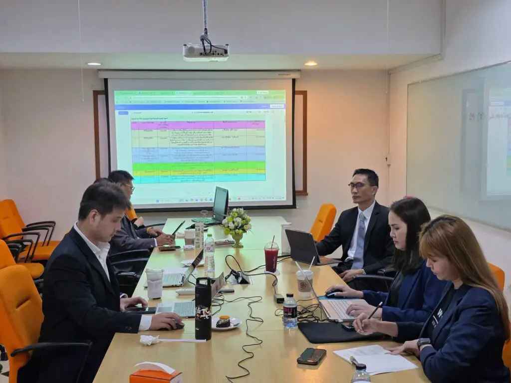 807830868 1660264312343961 2003368835105249487 n SPULAW คณะนิติศาสตร์ มหาวิทยาลัยศรีปทุม เข้ารับการตรวจประเมินคุณภาพการศึกษาภายในระดับหลักสูตร ประจำปีการศึกษา 2568 วิทยาเขตบางเขน – ชลบุรี – ขอนแก่น
