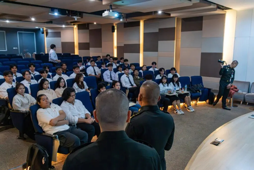 819571698 2274416783335683 7179243523950775775 n SPULaw | มหาวิทยาลัยศรีปทุม ต้อนรับคณะกรมพระธรรมนูญ สำนักงานปลัดกระทรวงกลาโหม เยี่ยมชมมหาวิทยาลัย