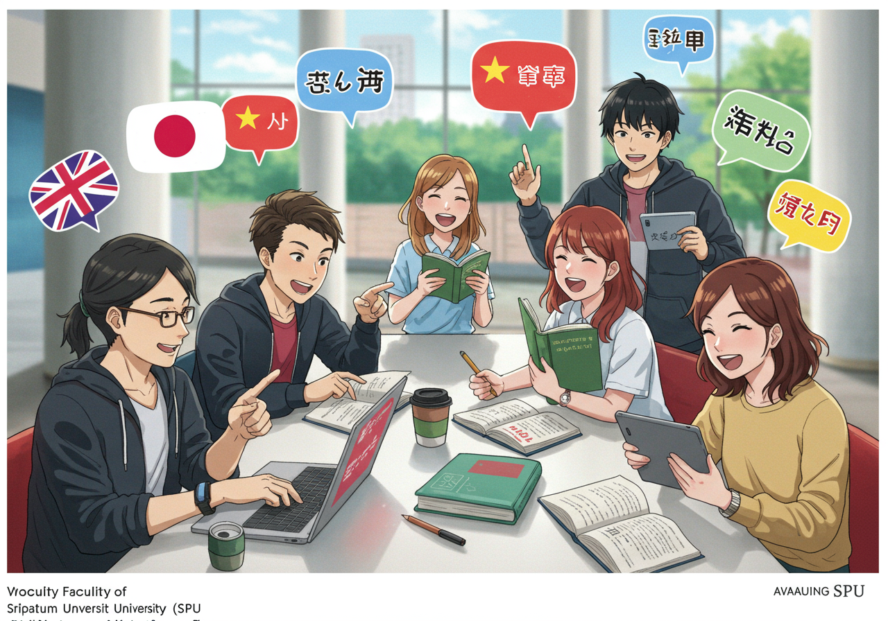 5 เทคนิคลับเรียนภาษาอย่างมืออาชีพในคณะศิลปศาสตร์ มหาวิทยาลัยศรีปทุม (SPU)