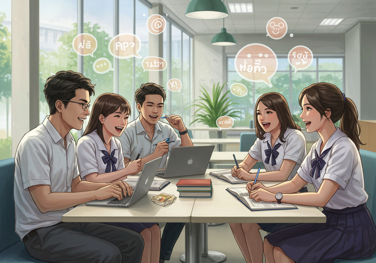 5 เทคนิคเรียนภาษาอังกฤษให้เก่ง สำหรับนิสิตคณะศิลปศาสตร์ มหาวิทยาลัยศรีปทุม (SPU)