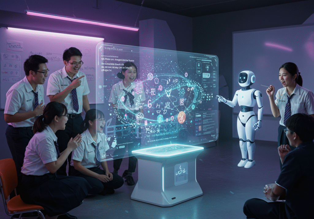 AI กับการพลิกโฉมการเรียนภาษาจีน ญี่ปุ่น และไทยในคณะศิลปศาสตร์ มหาวิทยาลัยศรีปทุม (SPU)