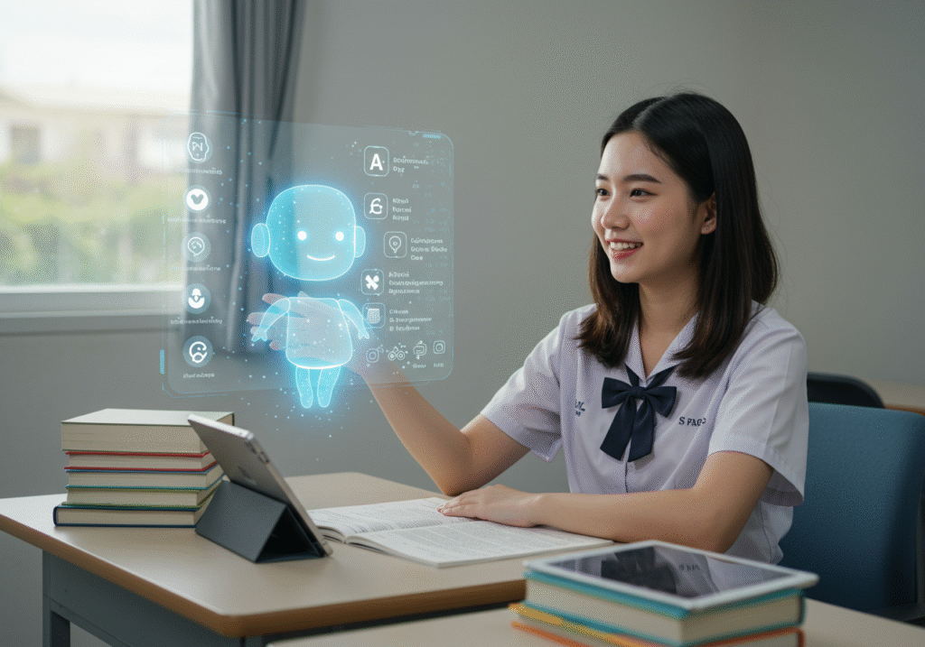 AI กับบทบาทใหม่ในวิชาภาษา: เปลี่ยนโฉมการเรียนรู้ของนักศึกษามหาวิทยาลัยศรีปทุม