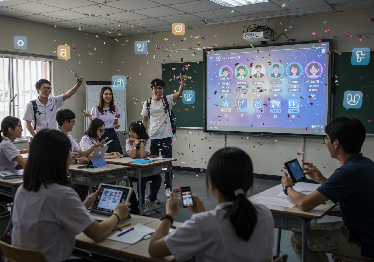 Gamification เปลี่ยนโฉมการเรียนภาษาต่างประเทศ: ตัวอย่างจาก SPU