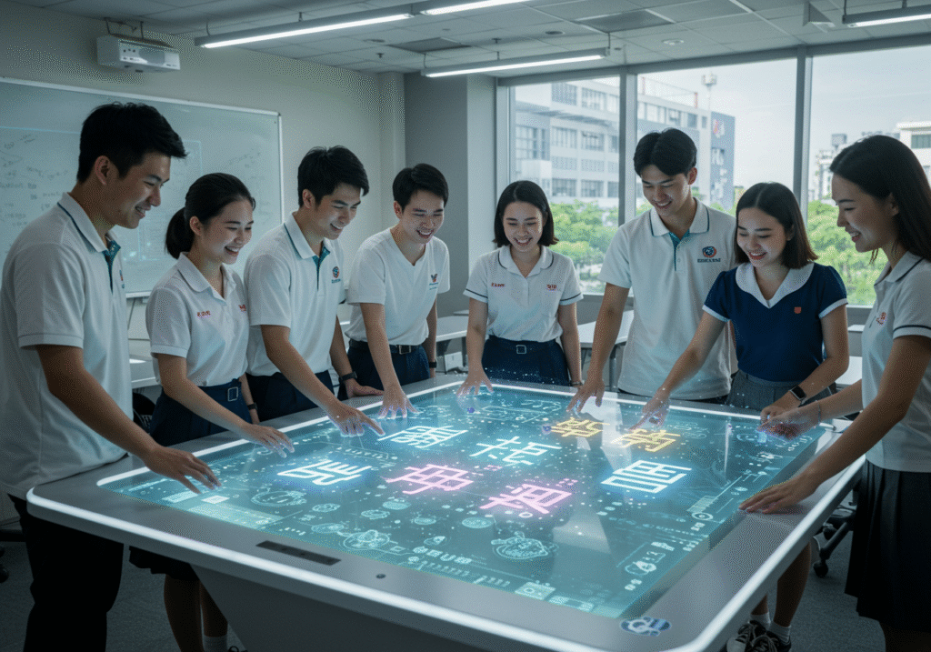 นวัตกรรม AI กับการเรียนรู้ภาษาเอเชียเชิงลึก ที่คณะศิลปศาสตร์ SPU