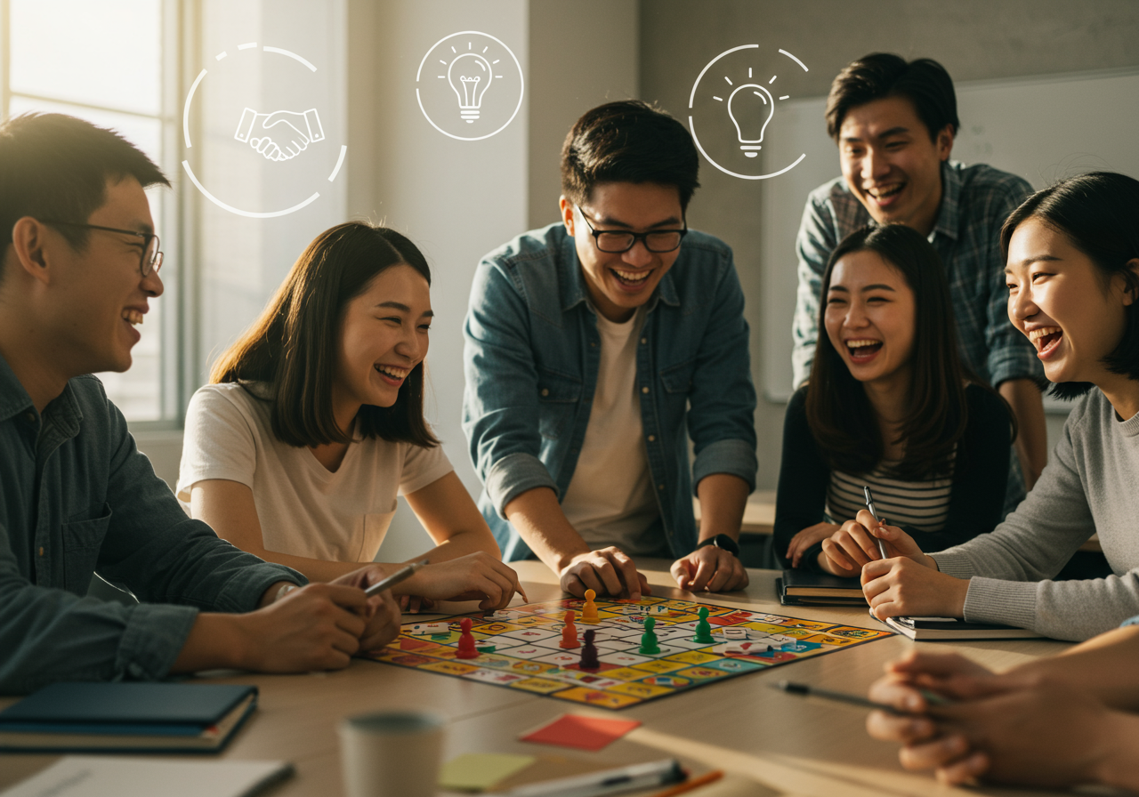 พัฒนาทักษะภาษาและ Soft Skills ผ่านกิจกรรมแนวเกมในศิลปศาสตร์ SPU