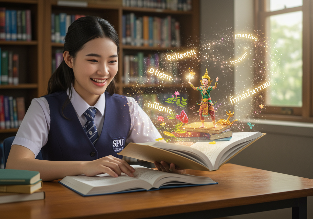รวมเทคนิคจำศัพท์แบบเห็นผล สำหรับนักเรียนมหาวิทยาลัยศรีปทุม คณะศิลปศาสตร์