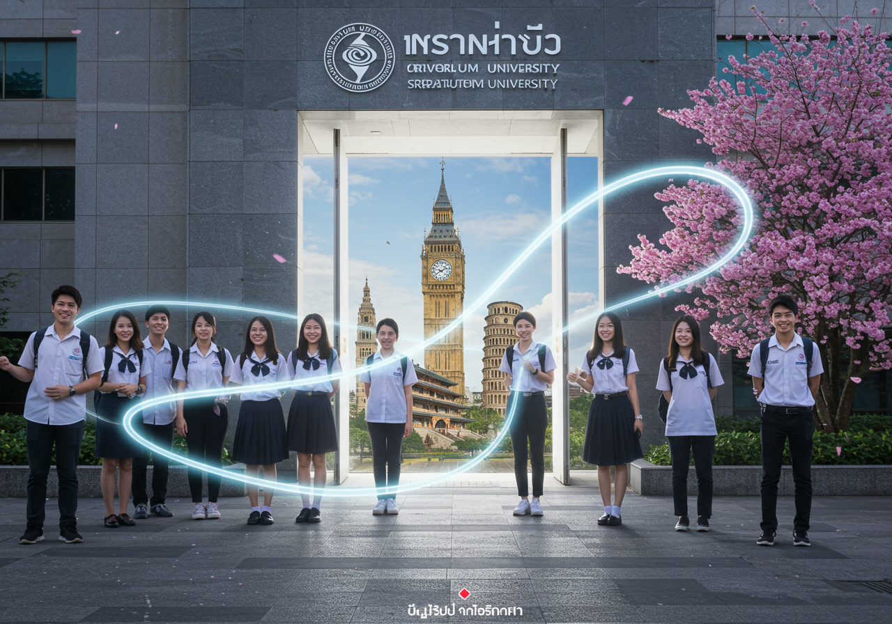 สร้าง Connection ระดับสากลด้วยภาษาอังกฤษ จีน ญี่ปุ่น จากคณะศิลปศาสตร์ ม.ศรีปทุม