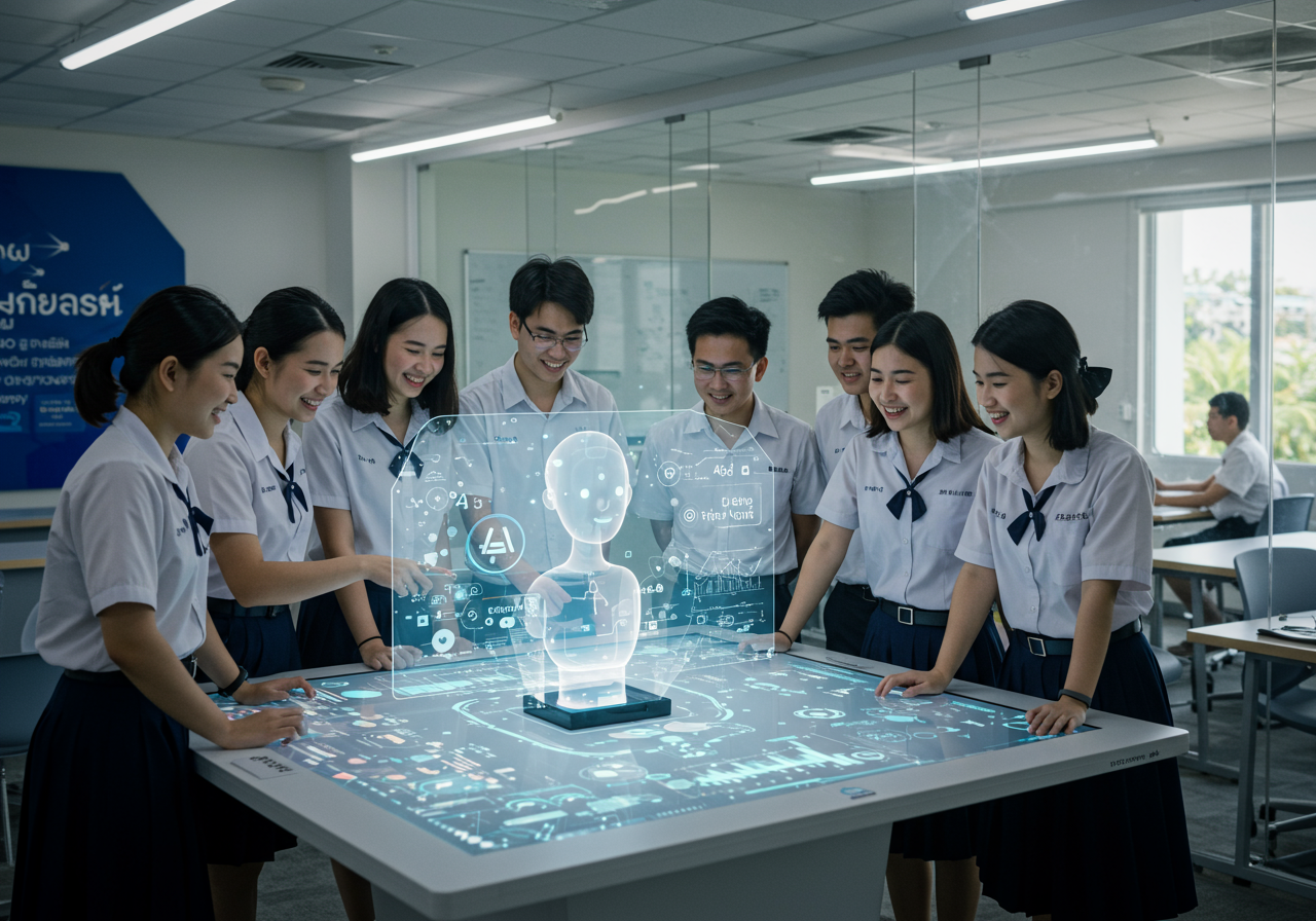 อนาคตการเรียนภาษาในคณะศิลปศาสตร์ มหาวิทยาลัยศรีปทุม: เมื่อ AI กลายเป็นเครื่องมือจำเป็น