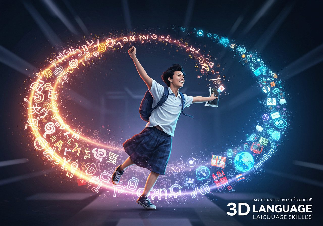 อนาคตใหม่ของนักศึกษาคณะศิลปศาสตร์ SPU กับทักษะภาษา 3 มิติในยุคดิจิทัล