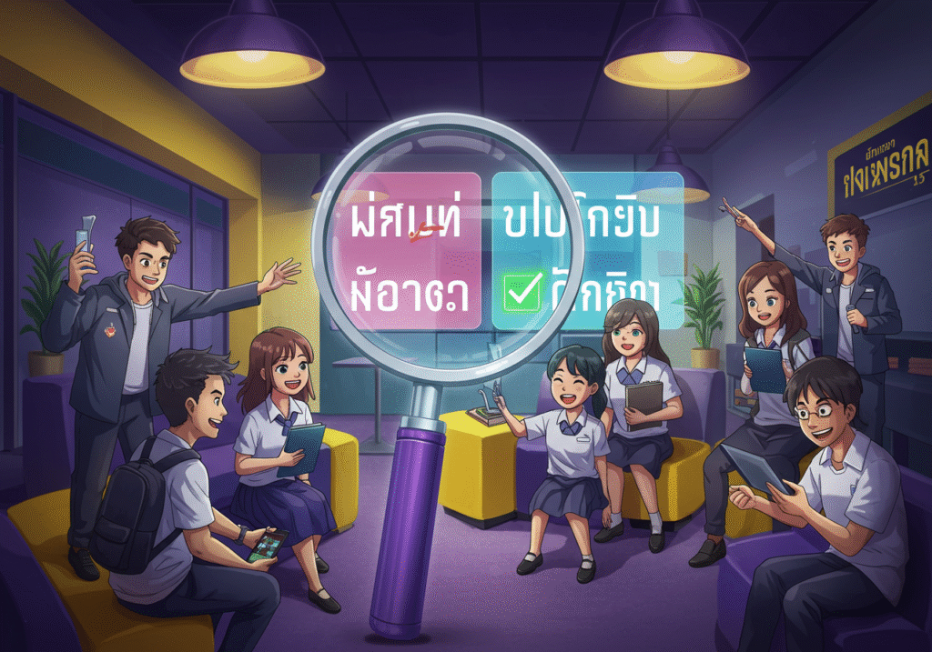 อัปสกิลภาษายุคใหม่: เจาะลึกวลีผิดสุดพีคของเด็กศิลปศาสตร์ มหาวิทยาลัยศรีปทุม