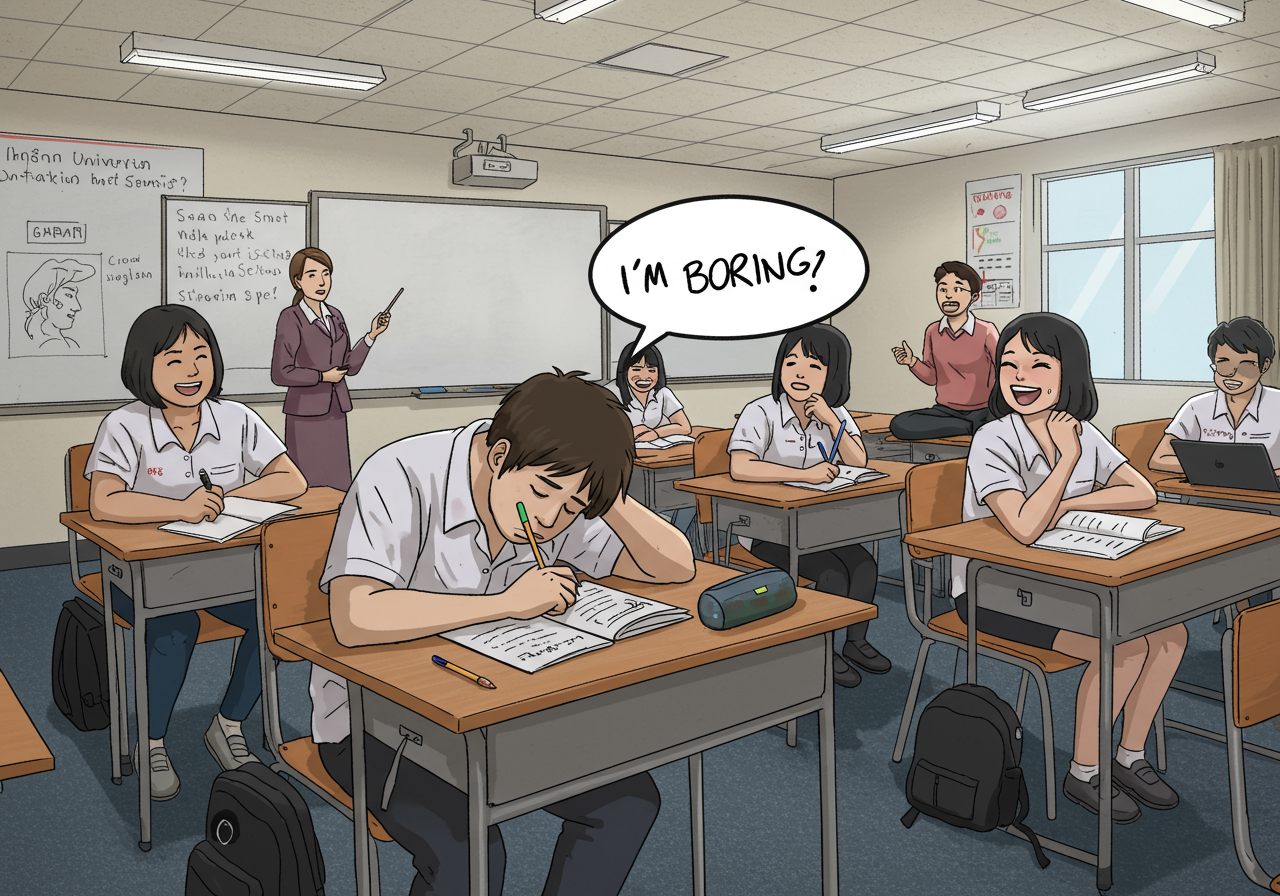 ฮาได้อีก! รวมวลีภาษาอังกฤษผิดที่เด็กคณะศิลปศาสตร์ มหาวิทยาลัยศรีปทุมใช้บ่อยในปี 2025