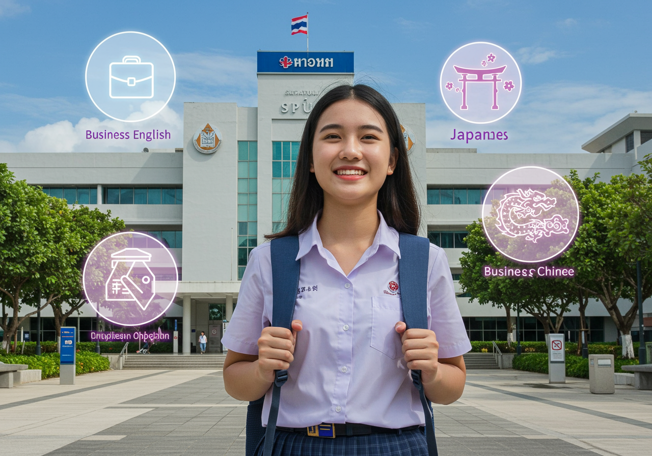 เจาะลึก 3 หลักสูตรภาษายอดฮิตของคณะศิลปศาสตร์ มหาวิทยาลัยศรีปทุม: ฝึกทักษะอาชีพยุคใหม่