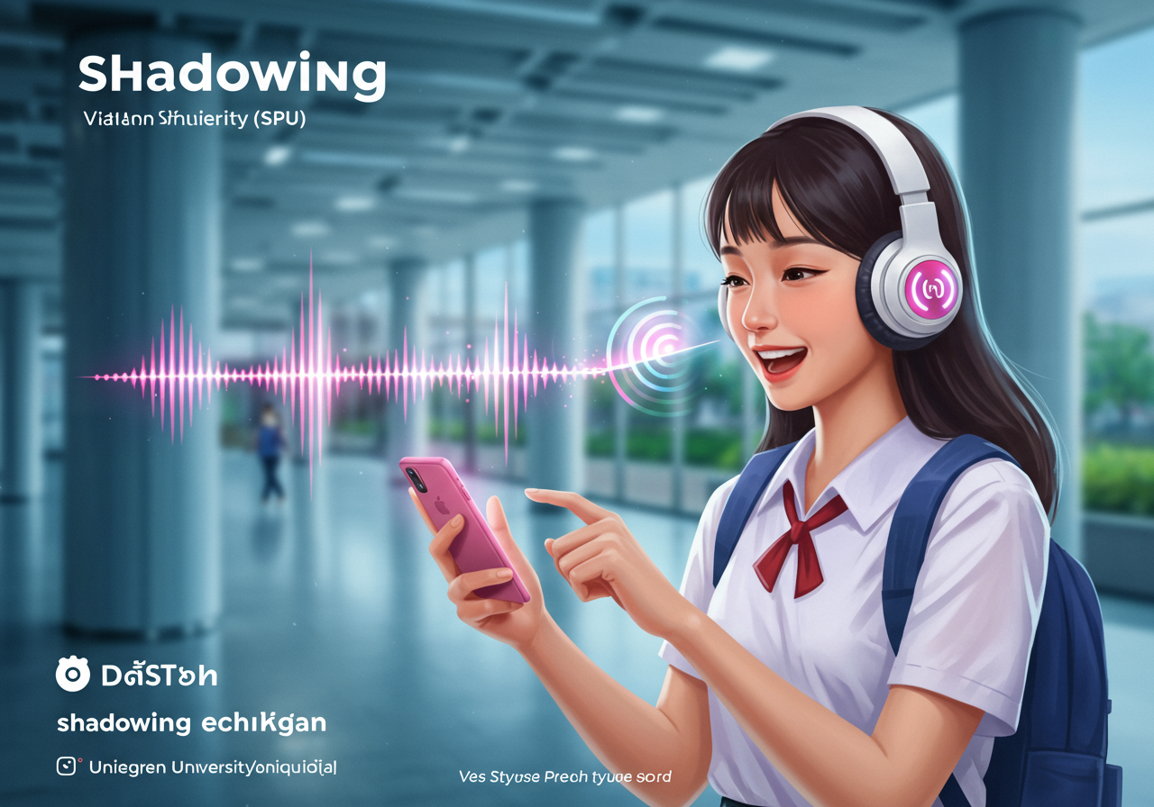 เทคนิค Shadowing กับการพัฒนาทักษะภาษาอังกฤษในคณะศิลปศาสตร์ SPU