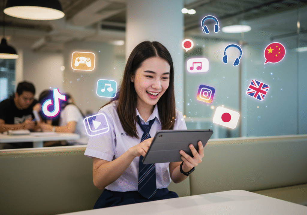 เทคนิคฝึกภาษาอย่างสร้างสรรค์ในยุคดิจิทัลสำหรับชาวศิลปศาสตร์ SPU