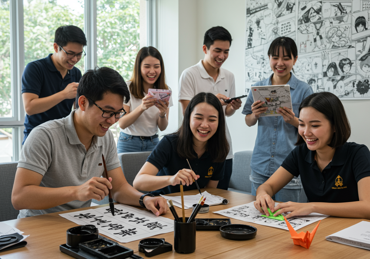 เปิดประสบการณ์เรียนรู้ภาษาจีน-ญี่ปุ่นด้วยวิธีเล่าเรื่องที่คณะศิลปศาสตร์ ม.ศรีปทุม