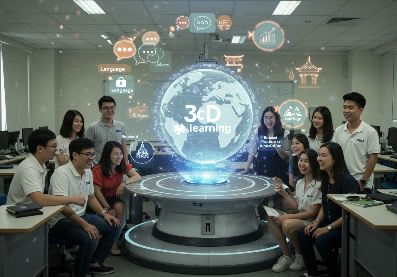 เพิ่มโอกาสสู่เวทีโลก: การเรียนภาษา 3 มิติกับคณะศิลปศาสตร์ มหาวิทยาลัยศรีปทุม (SPU)