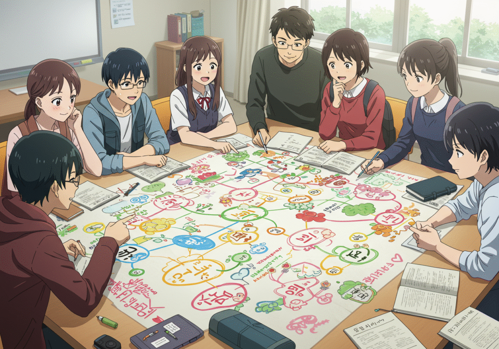 เรียนรู้จีน-ญี่ปุ่นผ่าน Mind Mapping รูปภาพ: นวัตกรรมจากคณะศิลปศาสตร์ SPU