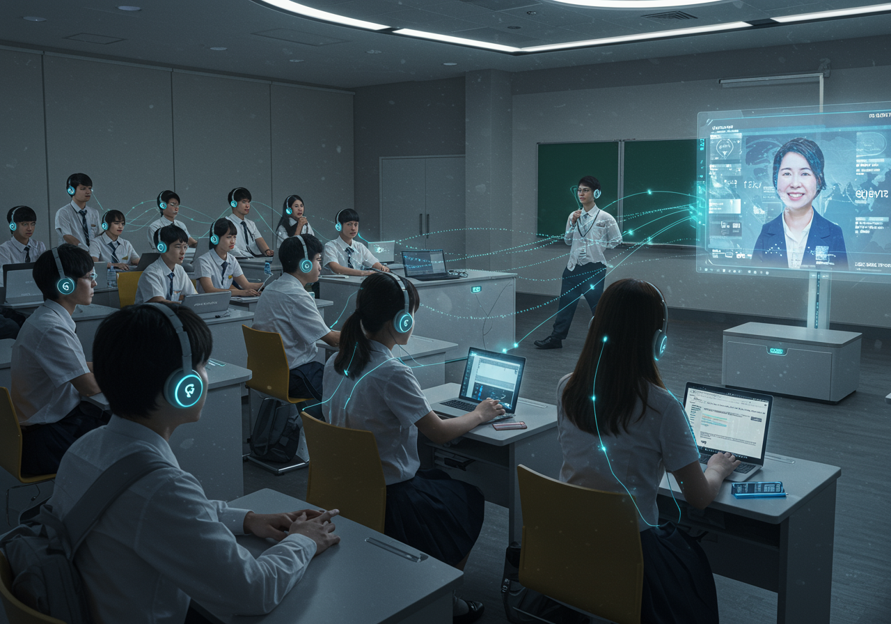 เรียนรู้ภาษาอย่างไรไร้ข้อจำกัด: รูปแบบใหม่ที่ SPU และคณะศิลปศาสตร์นำเสนอด้วย Real-time Translation