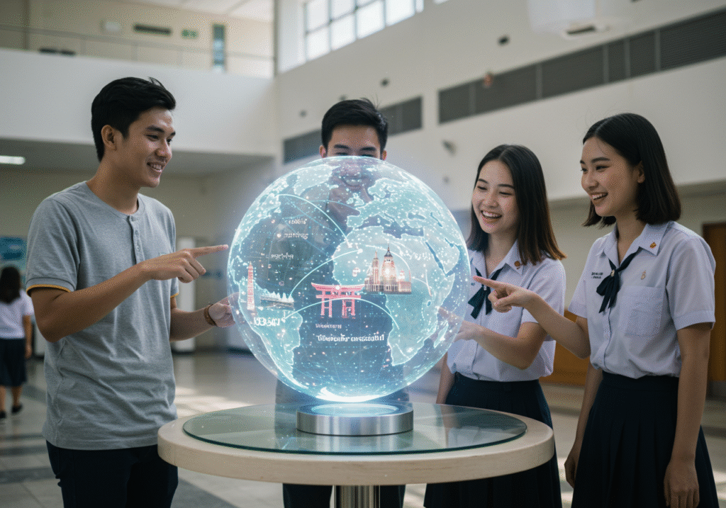 เรียนสามภาษาพร้อมลงมือจริงที่ SPU: เส้นทางสร้างมืออาชีพยุคดิจิทัล