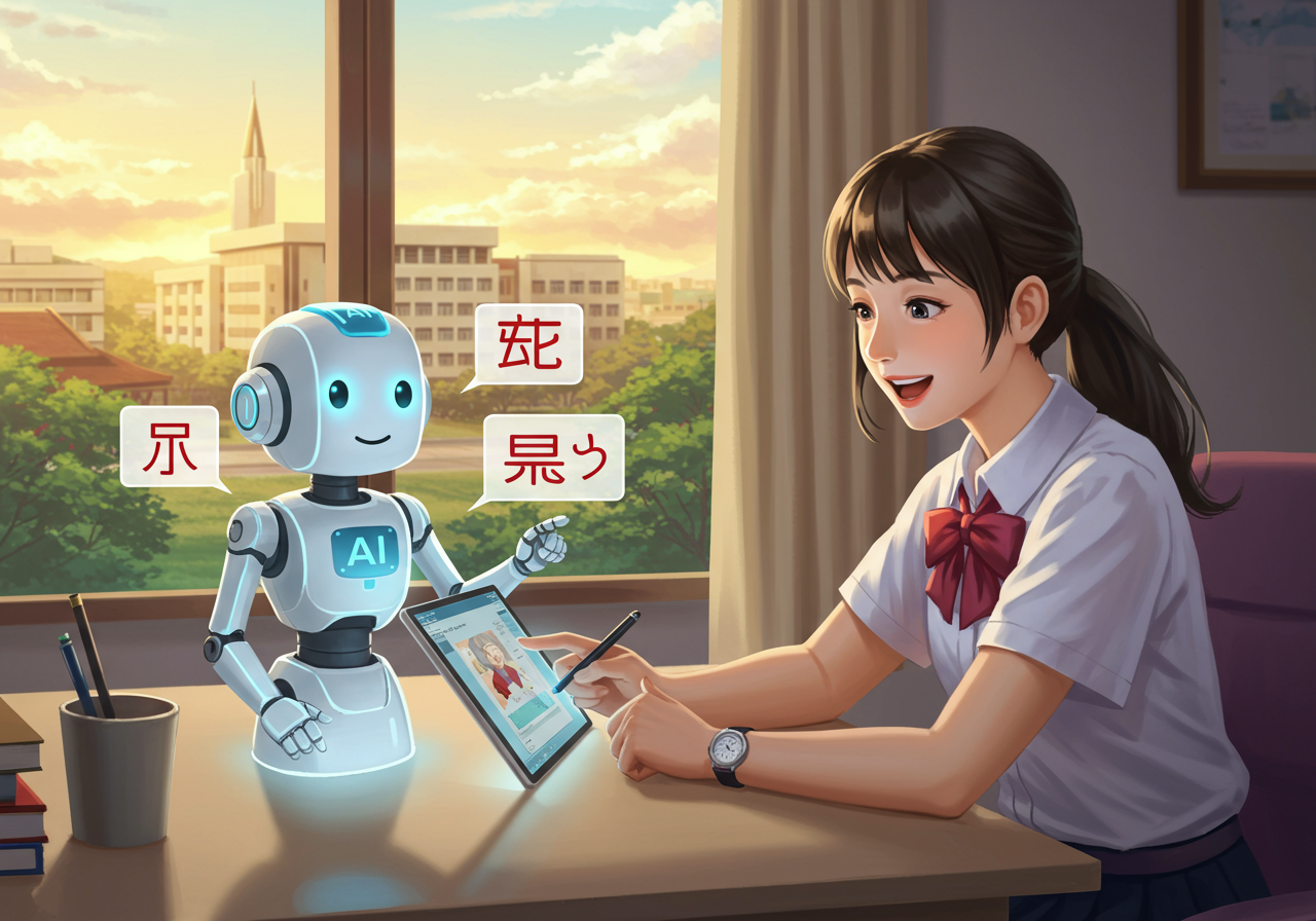 แนวทางใช้ AI ฝึกทักษะสื่อสารภาษาจีนและญี่ปุ่นในหลักสูตรศิลปศาสตร์ SPU