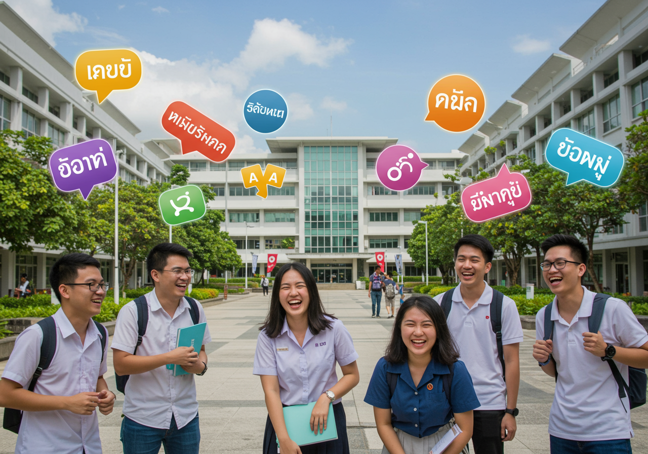 10 ศัพท์ลับสุดปัง! ที่เด็กคณะศิลปศาสตร์ SPU ต้องรู้และใช้ในชีวิตมหาวิทยาลัย