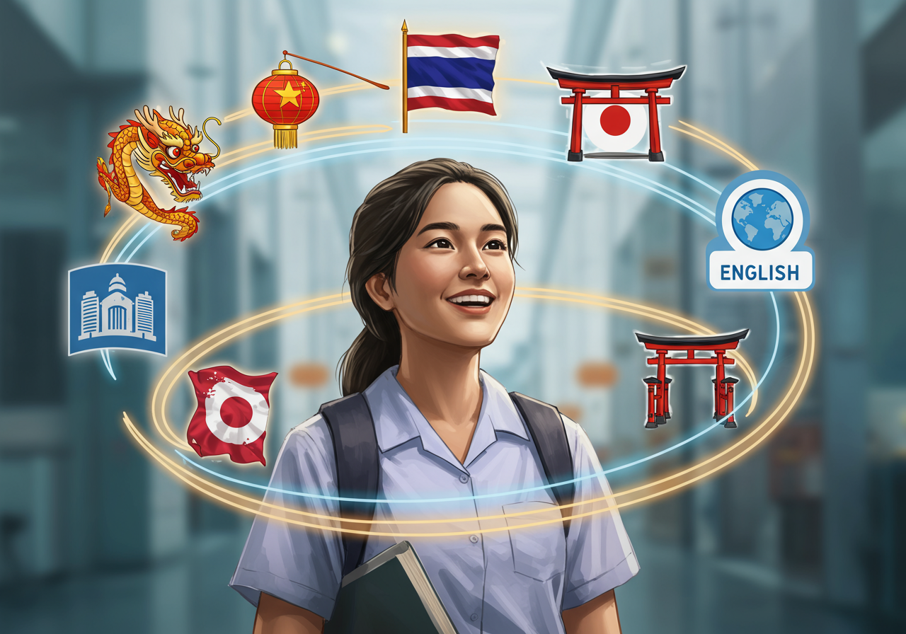 3 ภาษาดาวรุ่งที่ตลาดงานต้องการ! เรียนที่คณะศิลปศาสตร์ SPU แล้วชีวิตดีจริงไหม?