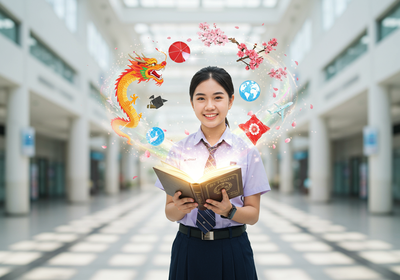 3 ภาษามาแรงแห่งปีที่ควรเรียนในคณะศิลปศาสตร์ มหาวิทยาลัยศรีปทุม (SPU)