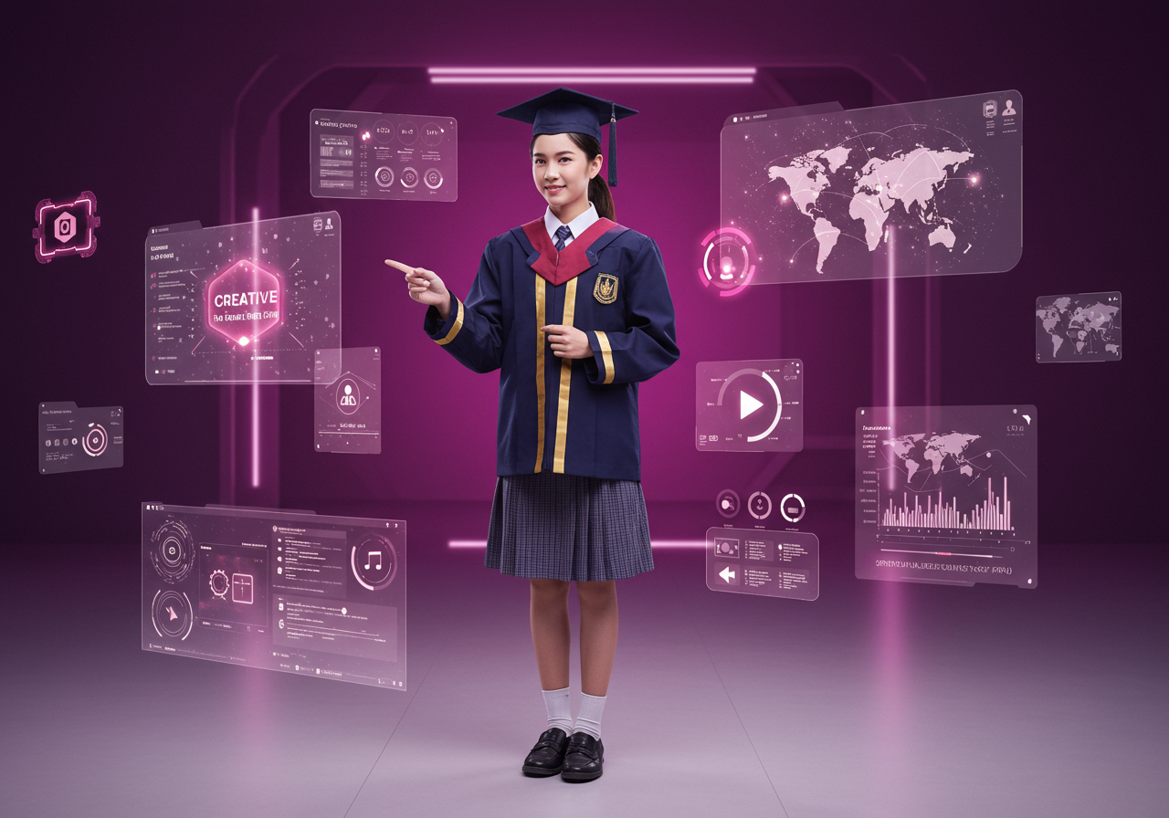 5 ทักษะภาษาและดิจิทัลแห่งอนาคตที่บัณฑิตคณะศิลปศาสตร์ มหาวิทยาลัยศรีปทุม ต้องมีในปี 2025