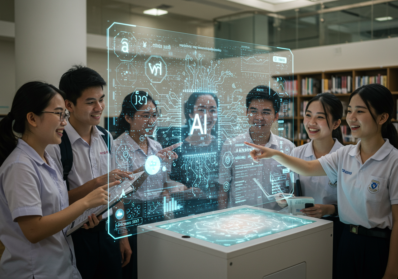 AI พลิกโฉมการเรียนภาษาในคณะศิลปศาสตร์ มหาวิทยาลัยศรีปทุม สู่ตลาดงานยุคใหม่