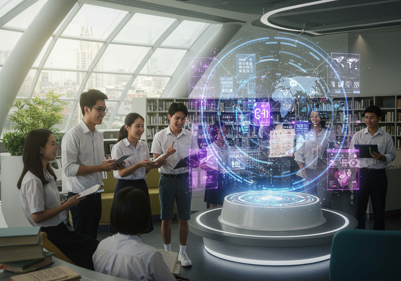 AI เปลี่ยนชีวิตการเรียน: เมื่อเทคโนโลยีผสานภาษาในคณะศิลปศาสตร์ ม.ศรีปทุม