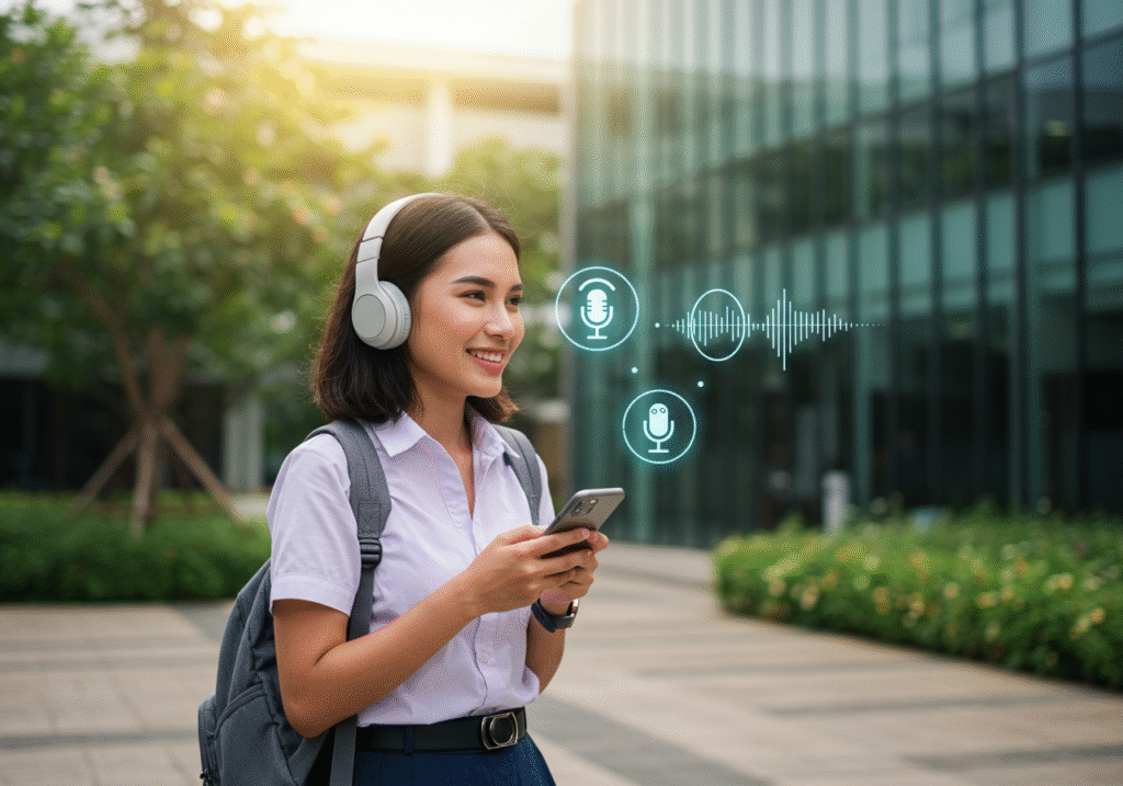 Gen Z ยุคใหม่ ฝึกฟังเร็วภาษาอังกฤษผ่าน Podcast & News ที่คณะศิลปศาสตร์ ม.ศรีปทุม