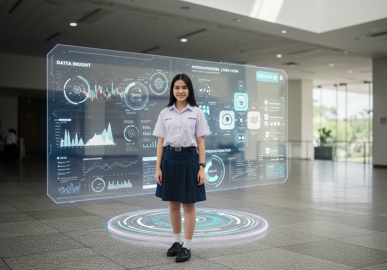 Hyperautomation & Data Insight: ทักษะสำคัญที่นักธุรกิจรุ่นใหม่ SPU ต้องเรียนรู้เพื่อเจรจาธุรกิจระดับโลก