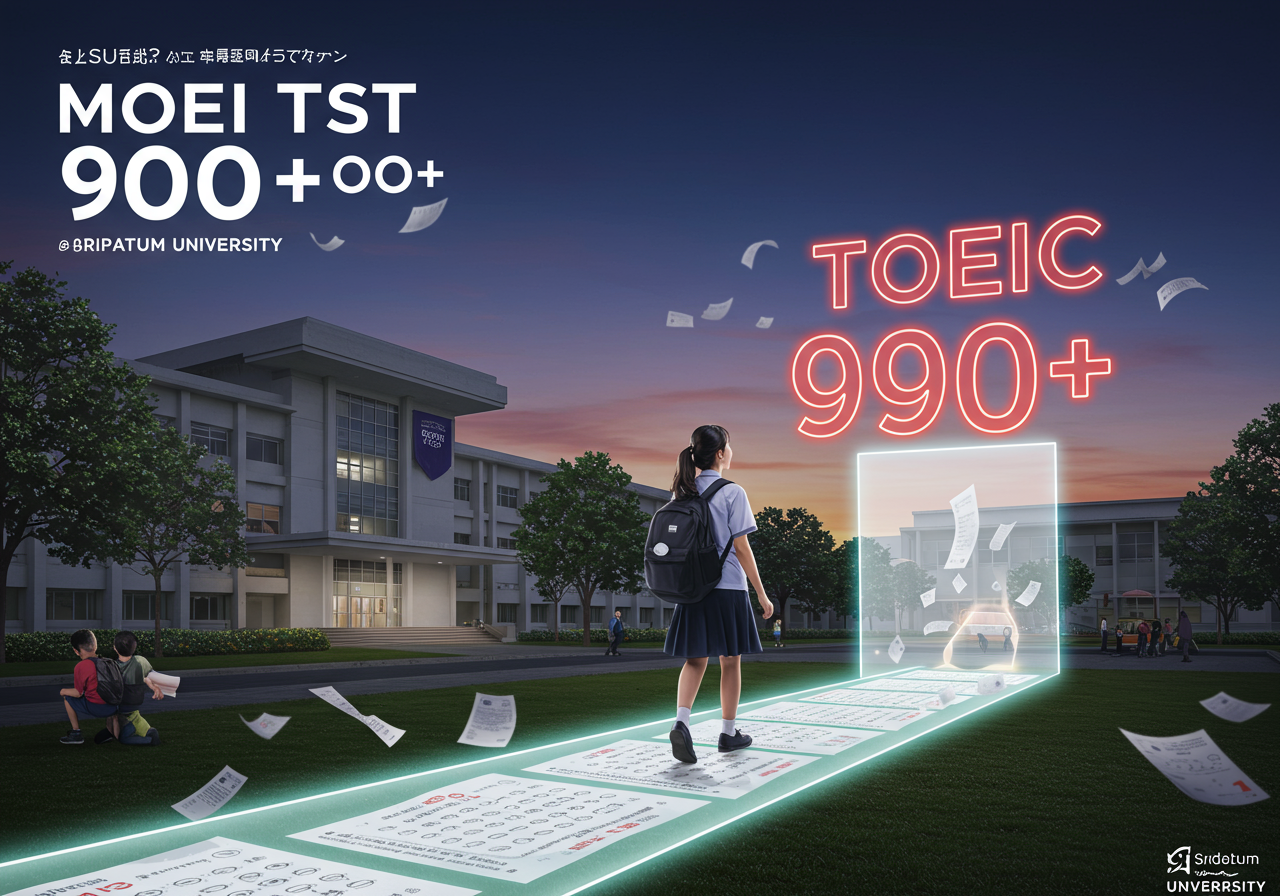 Mock Test สำคัญอย่างไร? เส้นทางลัดสู่ TOEIC 900+ ของเด็กคณะศิลปศาสตร์ มหาวิทยาลัยศรีปทุม